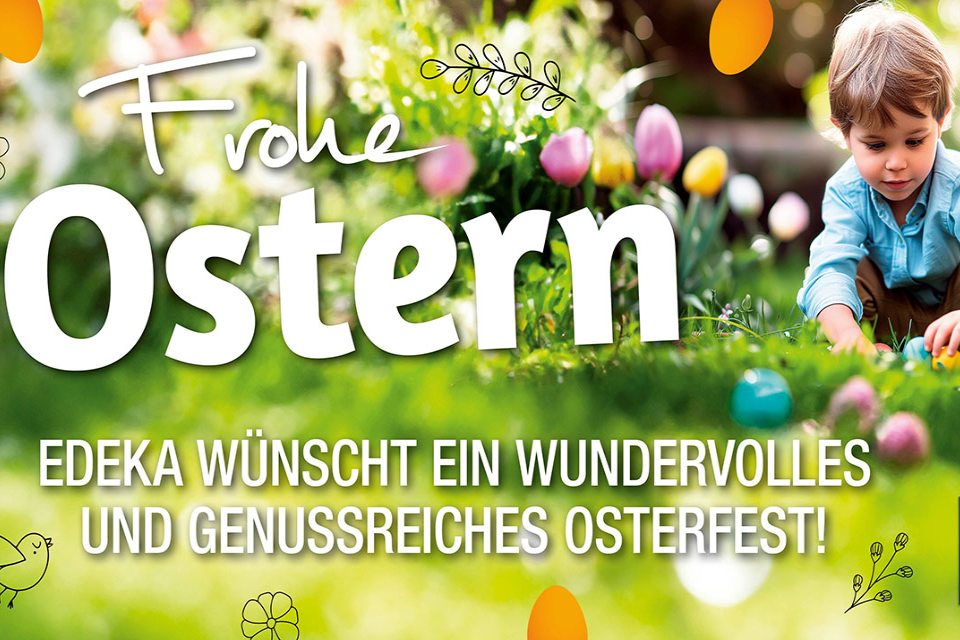 Irkens Lebensmittelhandels KG - Flyer Frohe Ostern